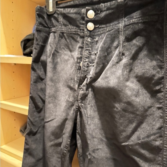 Veronica. Beard Black Velvet skinny pants. Size 28. In excellent condition - Picture 4 of 4